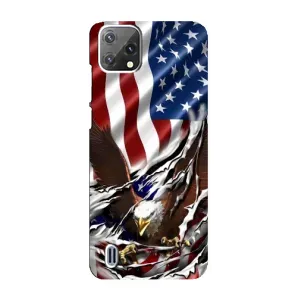 Чехол Флаг USA для Blackview A55 (Флаг USA)