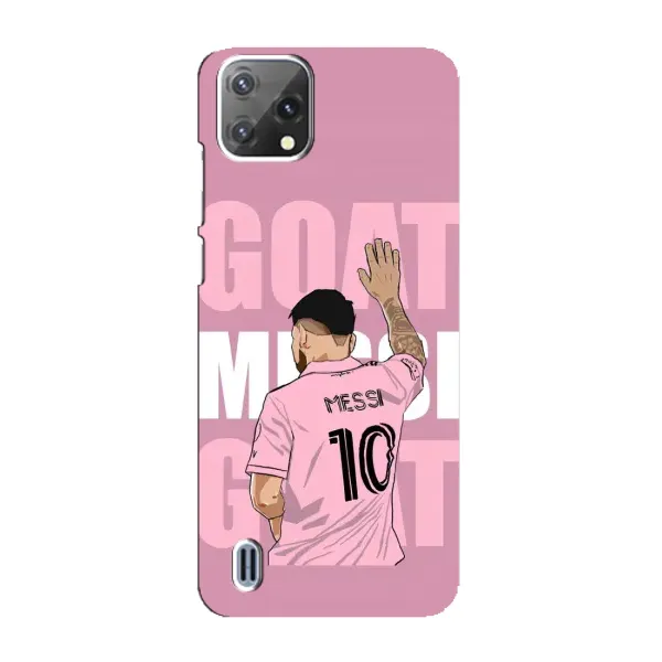Чехол с рисунком «GOAT MESSI» для Blackview A55 Чехол с рисунком «GOAT MESSI» для Blackview A55
