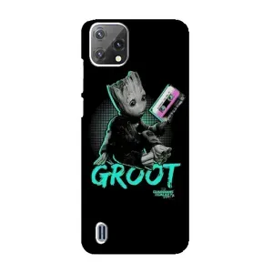 Чехол Супергерои Марвел на Блеквью А55 (Groot)