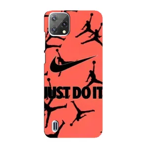 Силіконовый Чохол Nike Air Jordan на Блеквью А55 (Just Do It)