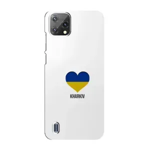 Чехлы силиконовые (Город Харьков) на Блеквью А55 (Kharkiv)
