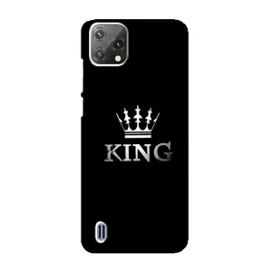 Чохол (Корона на чорному фоні) для Блеквью А55 (KING)