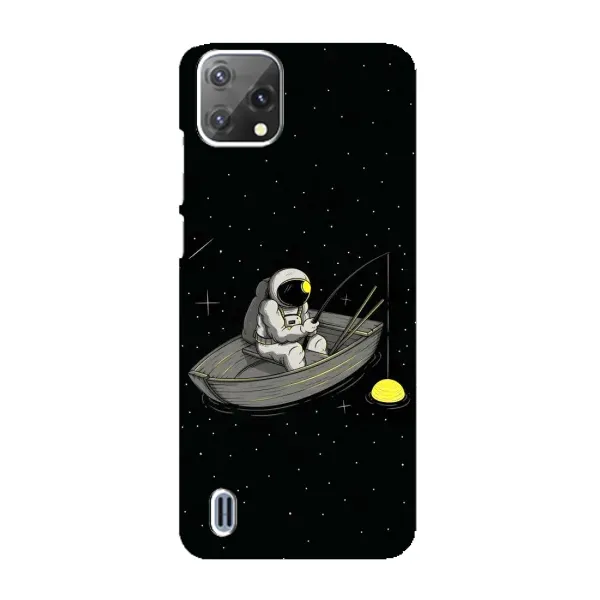 Чехол с рисунком «Космонавт на рыбалке» для Blackview A55 Чехол с рисунком «Космонавт на рыбалке» для Blackview A55
