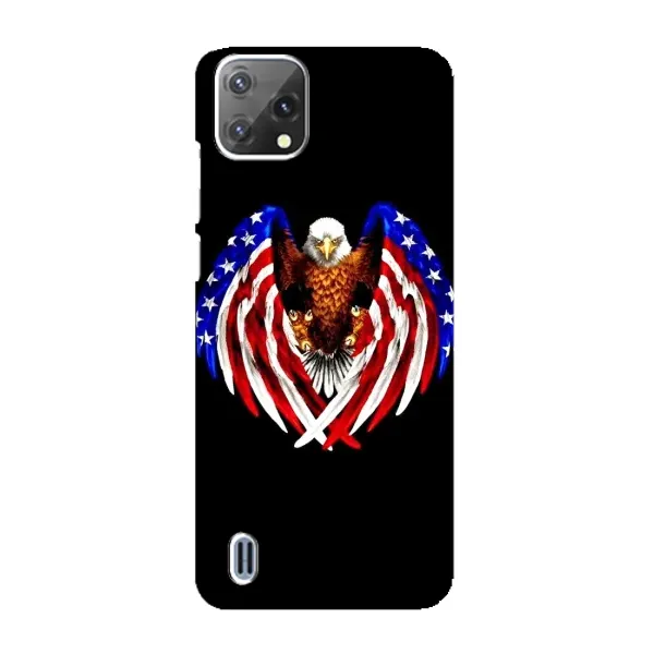 Чехол с рисунком «Крылья США» для Blackview A55 Чехол с рисунком «Крылья США» для Blackview A55