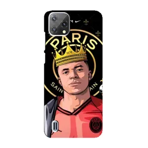Чохол (TPU) з Футболістом на Blackview A55 (Mbappe King)