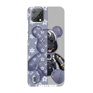 Силіконовий чохол для Blackview A55 (Ведмідь Louis Vuitton)