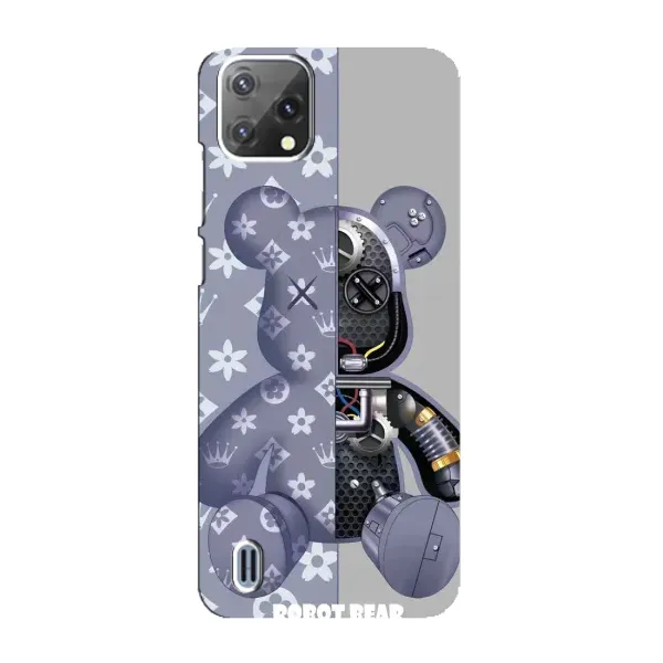 Чехол с рисунком «Медведь Louis Vuitton» для Blackview A55
