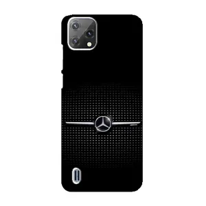 Силиконовый бампер с картинкой машины на Blackview A55 (Mercedes)