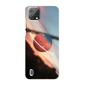 Чохол (ТПУ) з планетами на Blackview A55 (Сатурн)