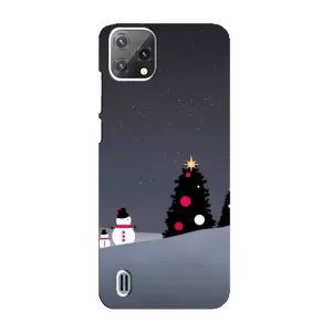 Чехлы на Новый Год Blackview A55 (Снеговички)