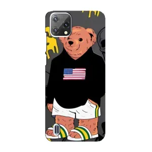 Чехлы Мишка Тедди для Блеквью А55 (Teddy USA)