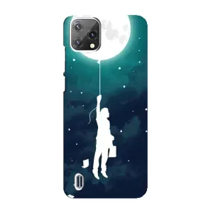Чохол (ТПУ) з планетами на Blackview A55 (To The moon)