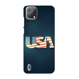 Чехол Флаг USA для Blackview A55 (USA)