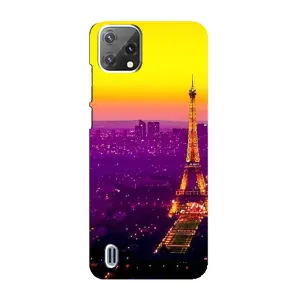 Чохол Ейфелева Вежа на Blackview A55 (Яскрава башня)