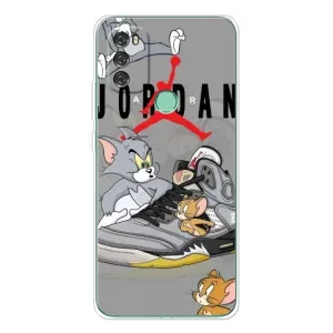 Силиконовый Чехол Nike Air Jordan на Блэквью А70 Про (Air Jordan)