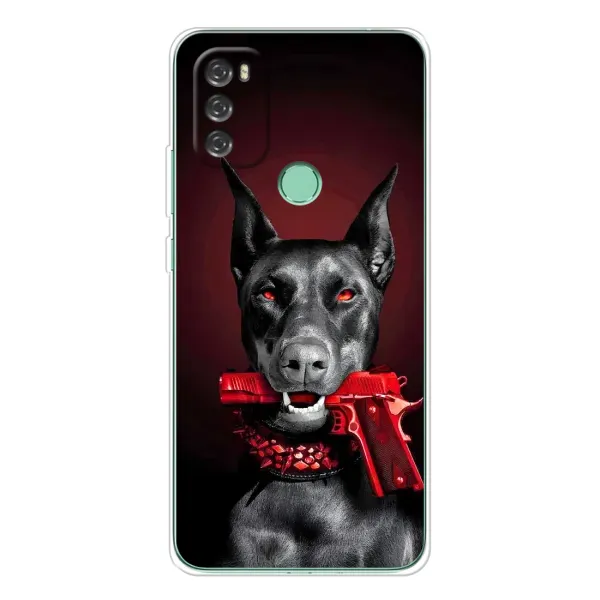 Чехол с рисунком «Доберман злой» для Blackview A70 Pro Чехол с рисунком «Доберман злой» для Blackview A70 Pro