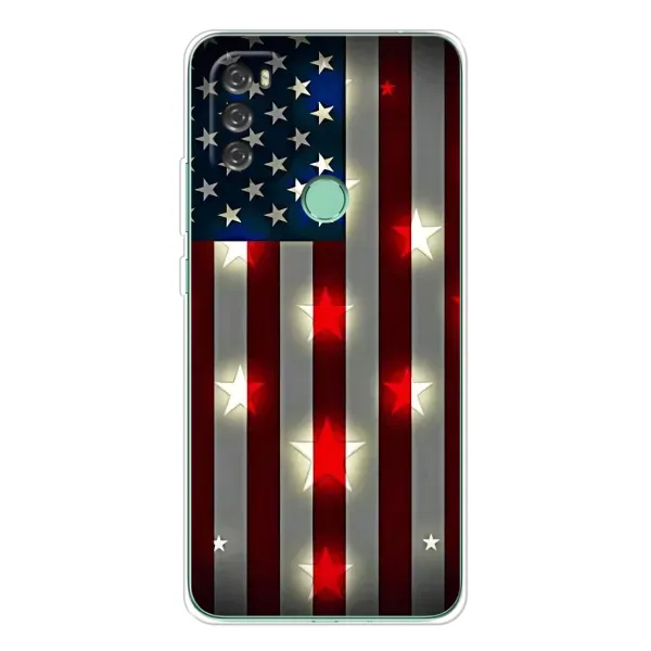 Чехол с рисунком «Флаг США 2» для Blackview A70 Pro Чехол с рисунком «Флаг США 2» для Blackview A70 Pro