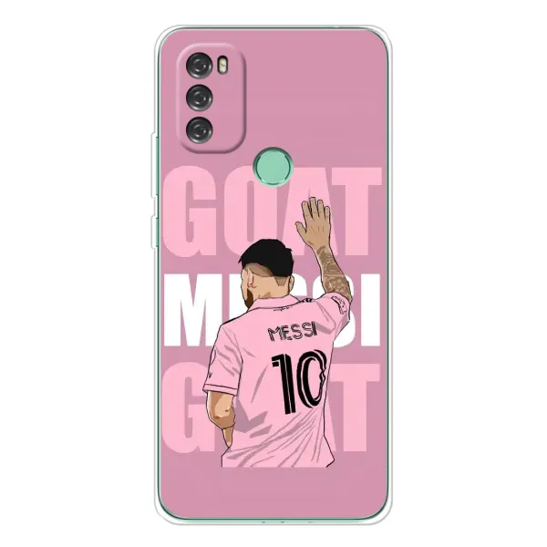 Чехол с рисунком «GOAT MESSI» для Blackview A70 Pro Чехол с рисунком «GOAT MESSI» для Blackview A70 Pro