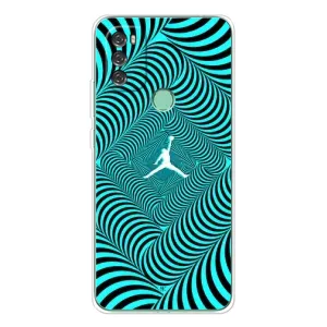 Силиконовый Чехол Nike Air Jordan на Блэквью А70 Про (Jordan)