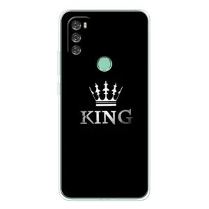 Чехол (Корона на чёрном фоне) для Блэквью А70 Про (KING)