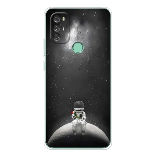 Чехол с рисунком «Космонавт романтик» для Blackview A70 Pro