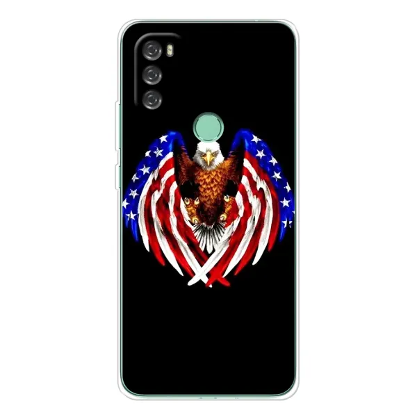 Чехол с рисунком «Крылья США» для Blackview A70 Pro Чехол с рисунком «Крылья США» для Blackview A70 Pro
