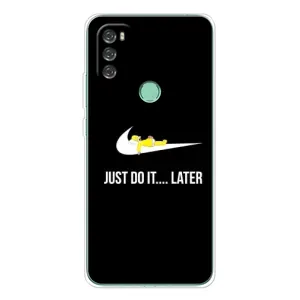 Силиконовый Чехол на Blackview A70 Pro с картинкой Nike (Later)