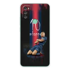 Чехол (TPU) с Футболистом на Blackview A70 Pro (MBAPPE 10)
