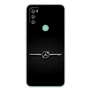 Силиконовый бампер с картинкой машины на Blackview A70 Pro (Mercedes)
