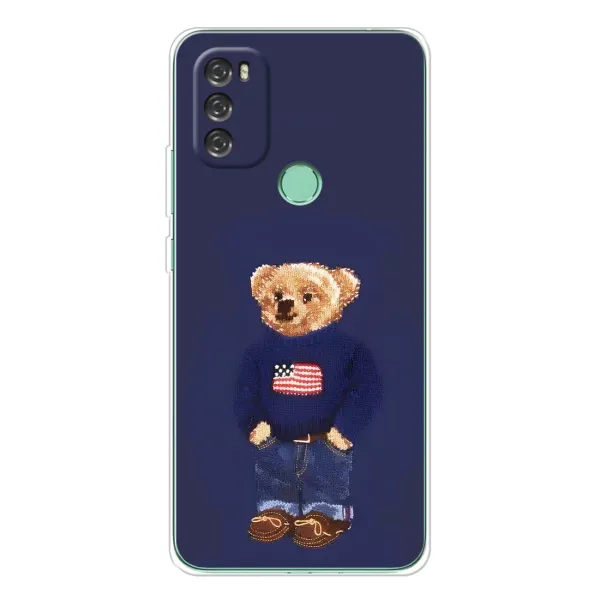 Чехол с рисунком «Мишка USA» для Blackview A70 Pro