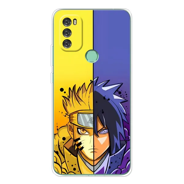 Чехол с рисунком «Naruto Vs Sasuke» для Blackview A70 Pro