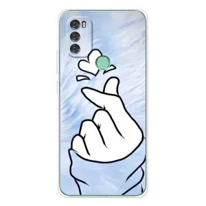 Чехлы (Знак сердечка) на Blackview A70 Pro (Сердечка знак)