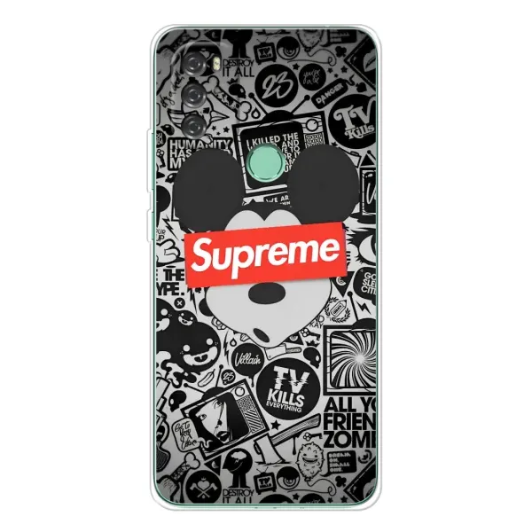 Чехол с рисунком «Supreme Маус» для Blackview A70 Pro
