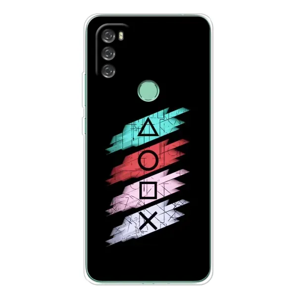 Чехол с рисунком «Значки Sony» для Blackview A70 Pro Чехол с рисунком «Значки Sony» для Blackview A70 Pro