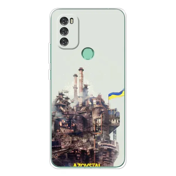 Чехол с рисунком «Азовсталь» для Blackview A70 Чехол с рисунком «Азовсталь» для Blackview A70