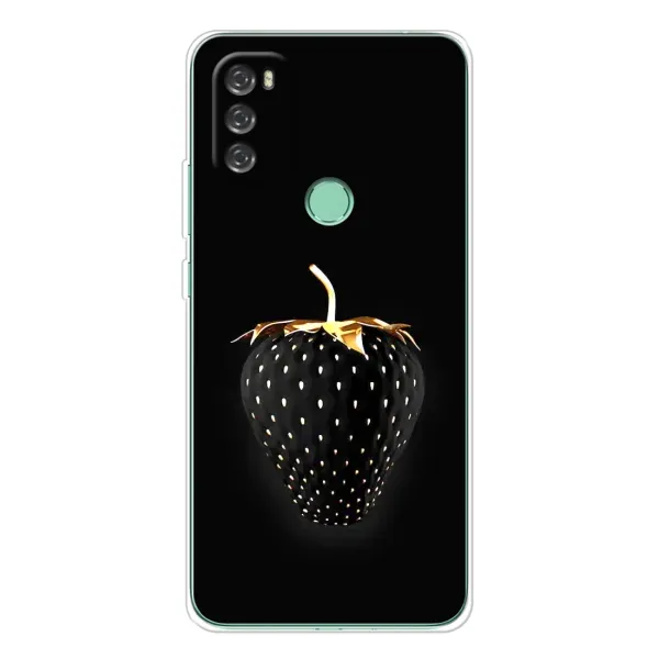 Чехол с рисунком «Чёрная клубника» для Blackview A70 Чехол с рисунком «Чёрная клубника» для Blackview A70