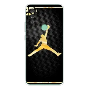 Силиконовый Чехол Nike Air Jordan на Блэквью А70 (Джордан 23)