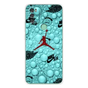 Силиконовый Чехол Nike Air Jordan на Блэквью А70 (Джордан Найк)