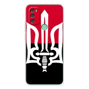 Чохли УПА (Червоно-Чорний) на Blackview A70 (Герб України)