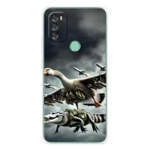 Чохол з мемами траралело тралала для Blackview A70 (Гусіні і крокоділо)