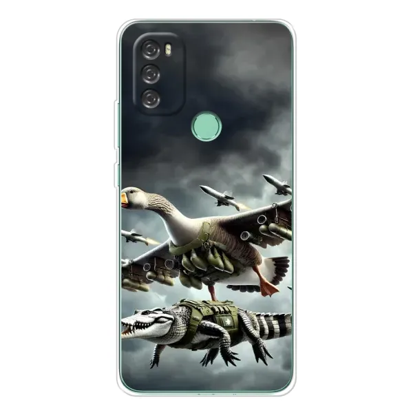 Чехол с рисунком «Гусини и крокодило» для Blackview A70 Чехол с рисунком «Гусини и крокодило» для Blackview A70