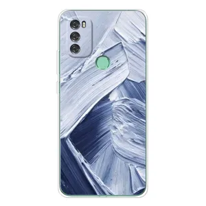 Чехлы со смыслом для Blackview A70 (Краски мазки)
