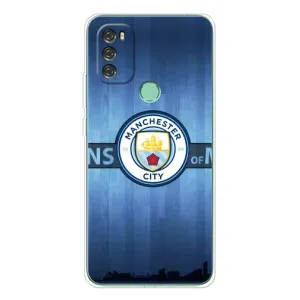 Силиконовые Чехлы принт Футбол на Blackview A70 (ManCity)