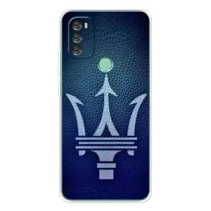 Чехлы с тематикой "Крутые машины" на Blackview A70 (Лого Maserati)