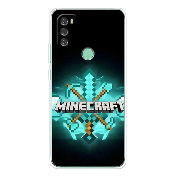 Чехол с рисунком «MineCraft 2» для Blackview A70