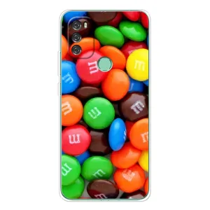 Чохол з зображенням смачної їжі для Blackview A70 (Різнокольорові M&M'S)