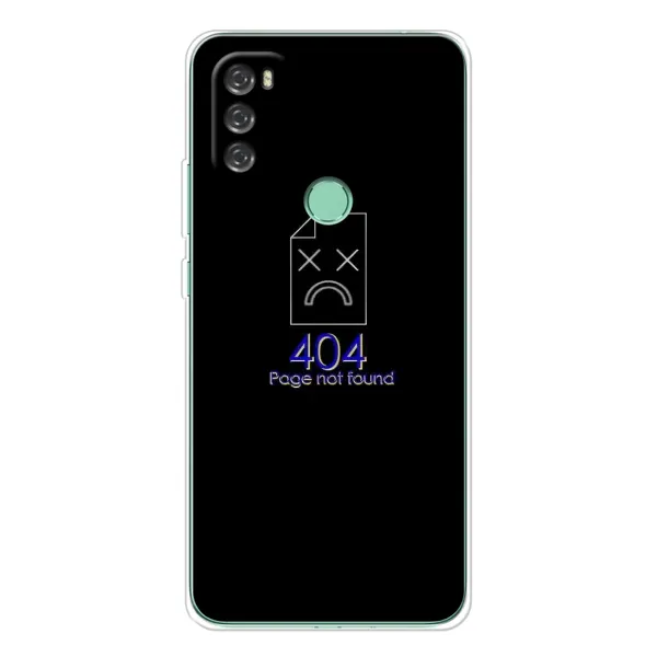 Чехол с рисунком «Ошибка 404» для Blackview A70