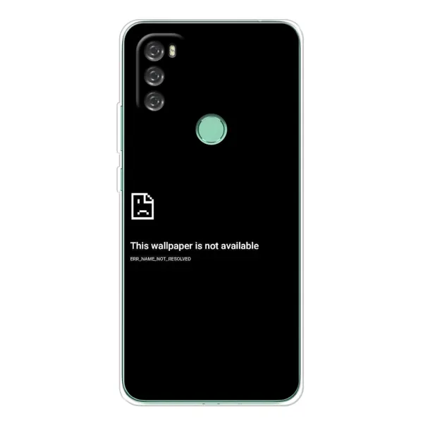 Чехол с рисунком «Ошибка» для Blackview A70