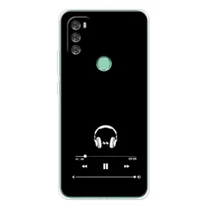 Чехол с картинками на черном фоне для Blackview A70 (Плеер)