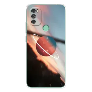 Чохол (ТПУ) з планетами на Blackview A70 (Сатурн)
